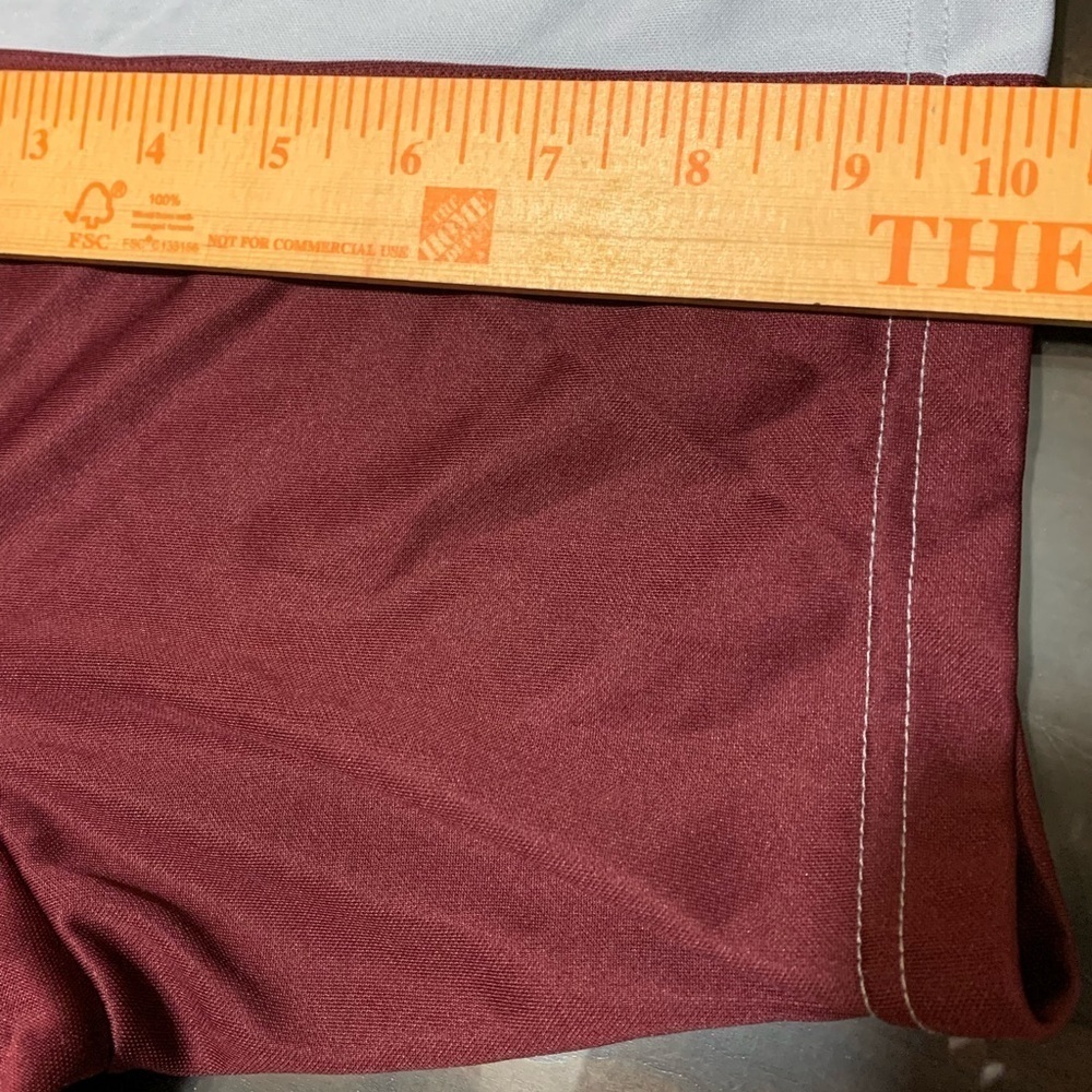 NIKE Dry Fit Shirt Sz XL in burgundy color - Picture 8 of 8